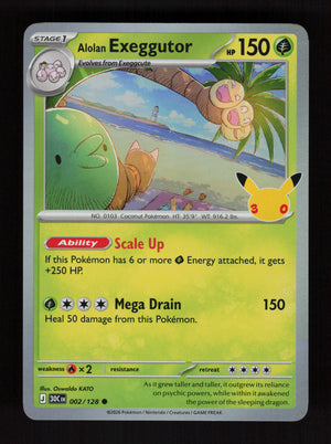 Alolan Exeggutor 002/128 - 30th Celebration