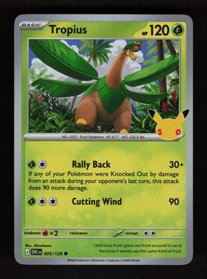 Tropius 005/128 - 30th Celebration