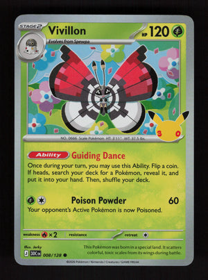 Vivillon 008/128 - 30th Celebration