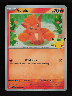 Vulpix 009/128 - 30th Celebration