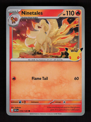 Ninetales 010/128 - 30th Celebration