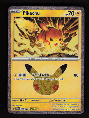 Pikachu 024/128 (02/30) - 30th Celebration
