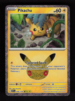 Pikachu 038/128 (16/30) - 30th Celebration