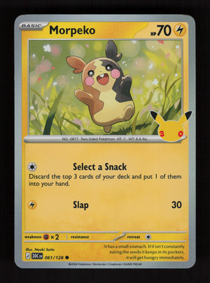 Morpeko 061/128 - 30th Celebration