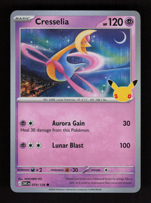 Cresselia 074/128 - 30th Celebration