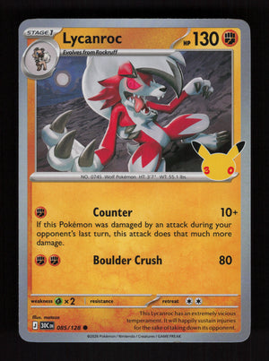 Lycanroc 085/128 - 30th Celebration