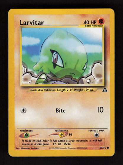 Larvitar 57/75 - Common - Neo Discovery