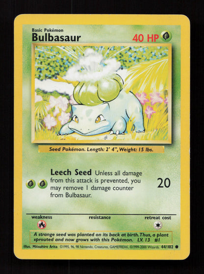 Bulbasaur 044/102 - Common - Base Set