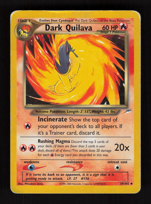 Dark Quilava 039/105 - Uncommon - Neo Destiny