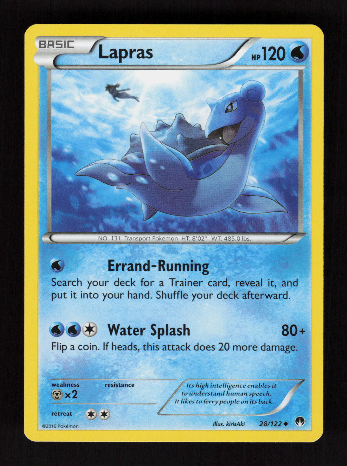 Lapras 28/122 - Uncommon - XY - BREAKpoint