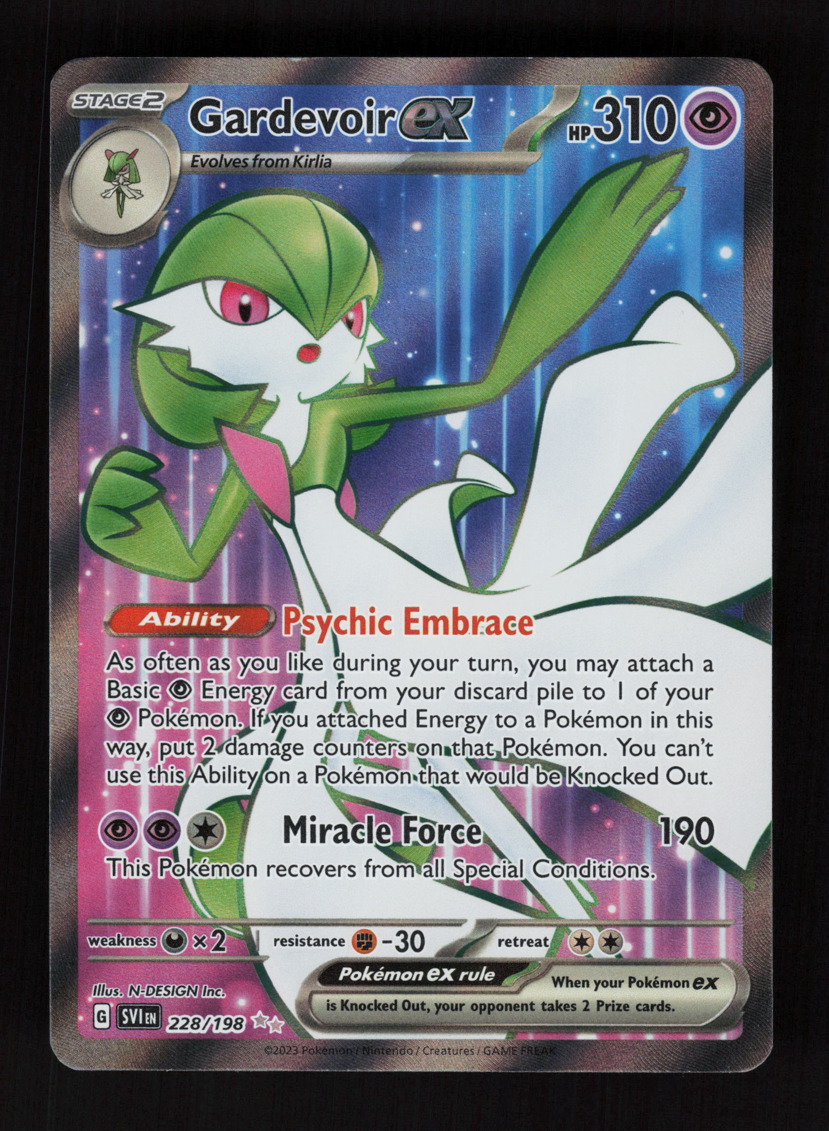 Gardevoir ex 228/198 - Ultra Rare - SV01: Scarlet & Violet Base Set 