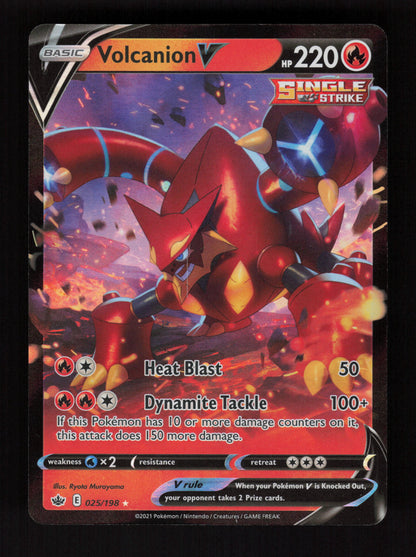 Volcanion V 025/198 - Ultra Rare - SWSH06: Chilling Reign