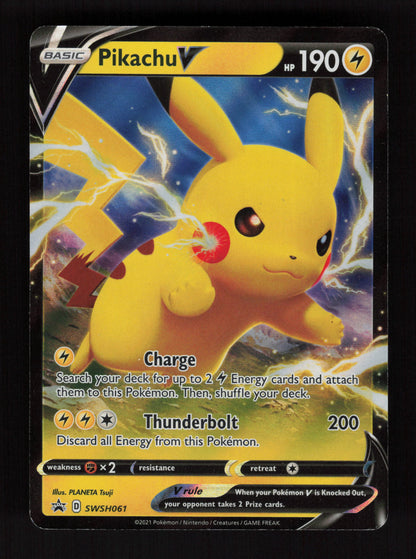 Pikachu V SWSH061 - Promo - SWSH: Sword & Shield Promo Cards 