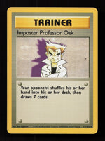 Imposter Professor Oak 073/102 - Rare - Base Set