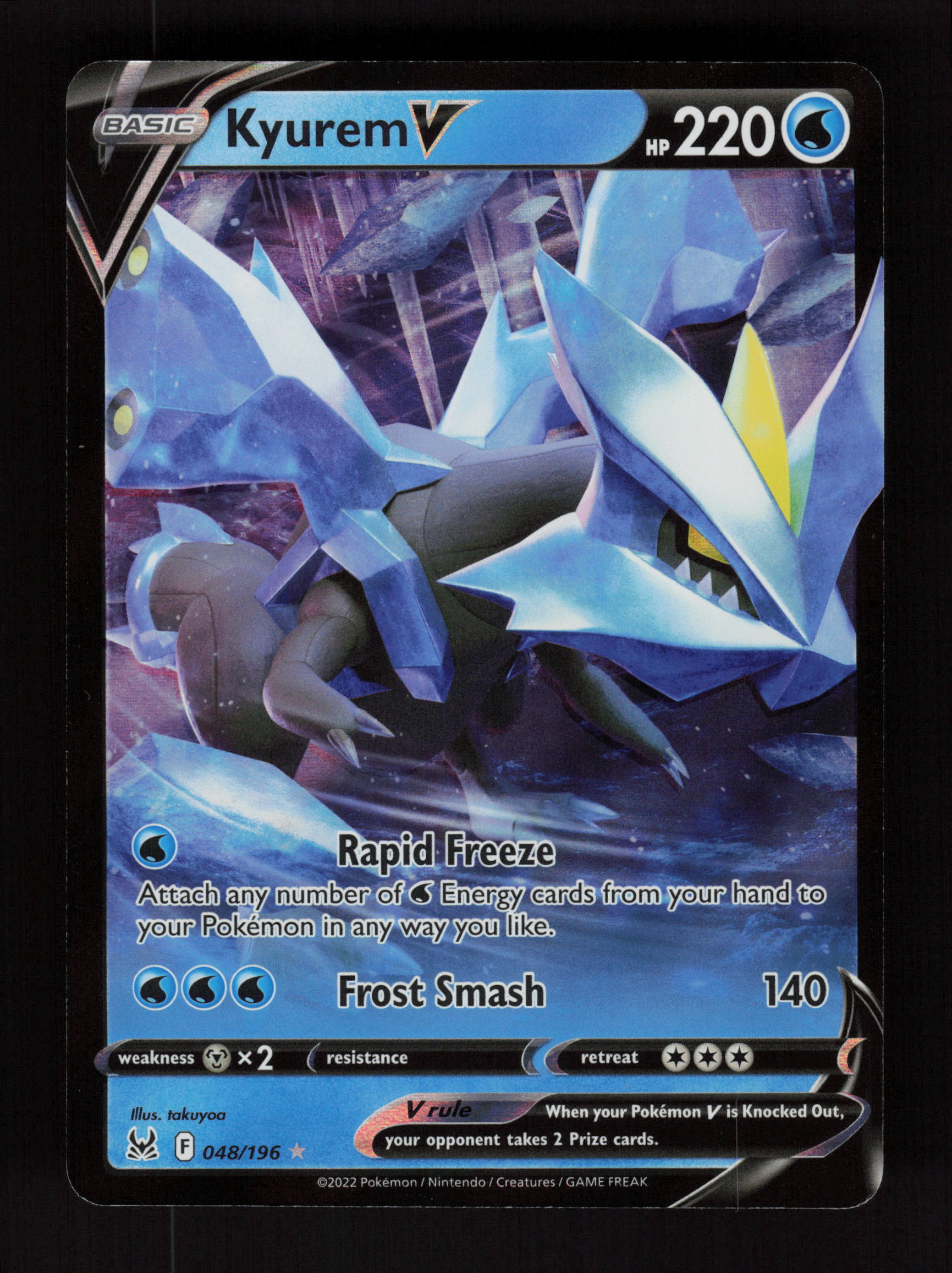 Kyurem V 048/196 - Ultra Rare - Lost Origin