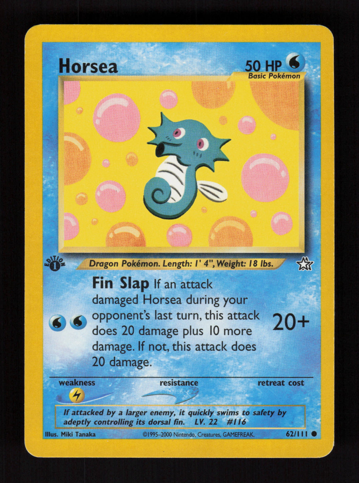 Horsea 062/111 - Common - Neo Genesis