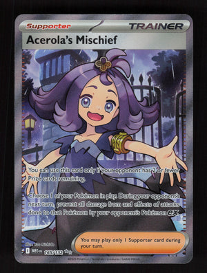 Acerola's Mischief 165/132 - Ultra Rare - ME01: Mega Evolution 