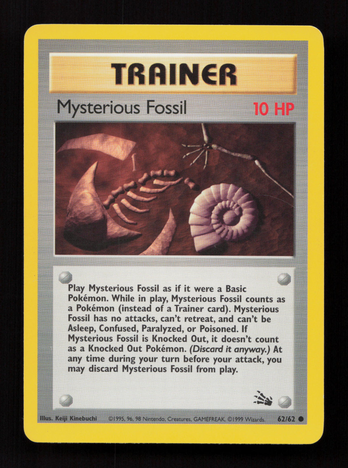 Mysterious Fossil 62/62 - Common - Fossil