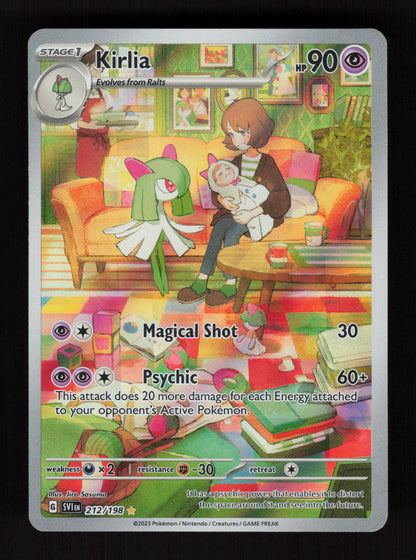 Kirlia 212/198 - Illustration Rare - SV01: Scarlet & Violet Base Set 