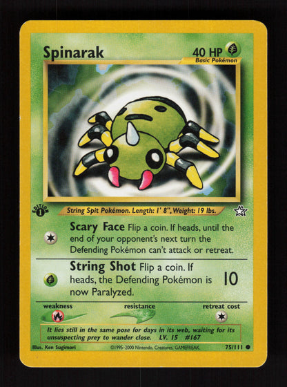 Spinarak 075/111 - Common - Neo Genesis
