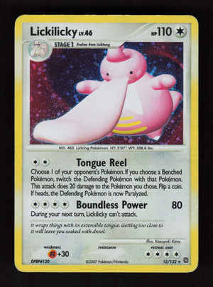 Lickilicky 12/132 - Holo Rare - Secret Wonders
