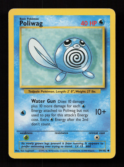 Poliwag 088/130 - Common - Base Set 