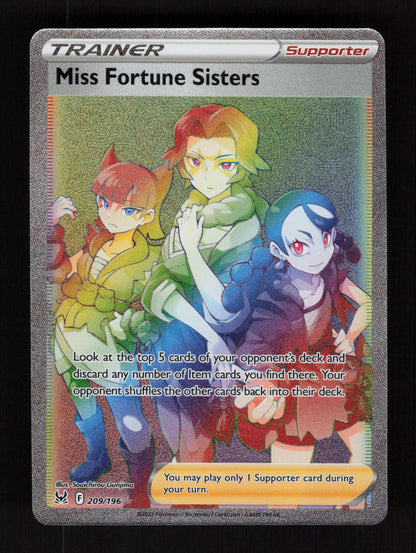 Miss Fortune Sisters 209/196 - Secret Rare - Lost Origin