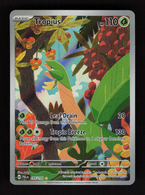 Tropius Illustration Rare SV02: Paldea Evolved 195/193 NM