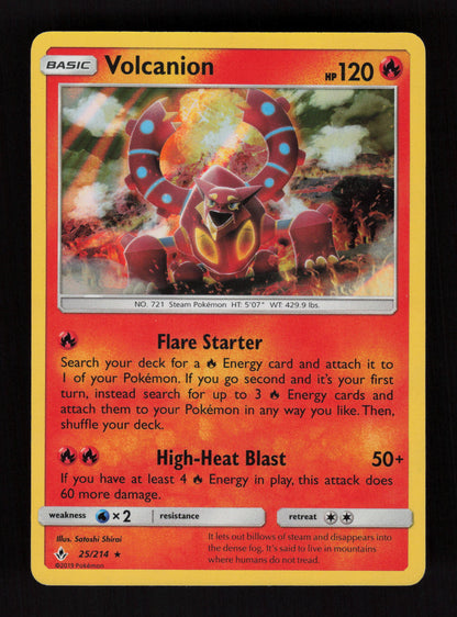 Volcanion 025/214 - Rare - Unbroken Bonds