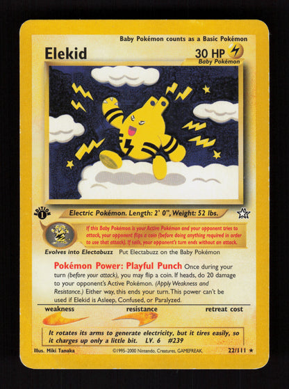 Elekid 022/111 - Rare - Neo Genesis