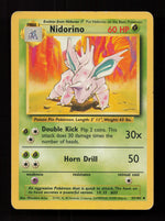 Nidorino 037/102 - Uncommon - Base Set