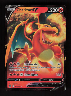 Charizard V 017/172 - Ultra Rare - SWSH09: Brilliant Stars