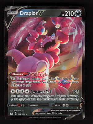 Drapion V 118/196 - Ultra Rare - Lost Origin