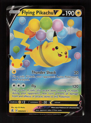 Flying Pikachu V 006/025 - Ultra Rare - Celebrations 