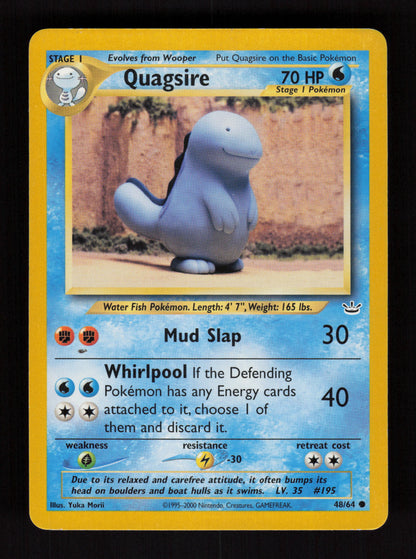 Quagsire 48/64 - Common - Neo Revelation