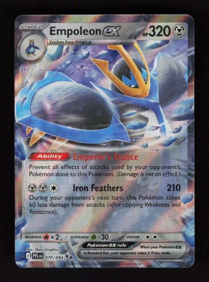 Empoleon ex - 070/094 - Double Rare - ME02: Phantasmal Flames