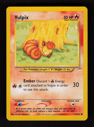 Vulpix 091/105 - Common - Neo Destiny