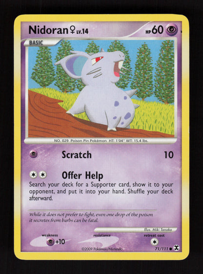 Nidoran F 71/111 - Common - Rising Rivals 