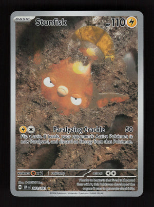 Stunfisk 202/191 - Illustration Rare - SV08: Surging Sparks 