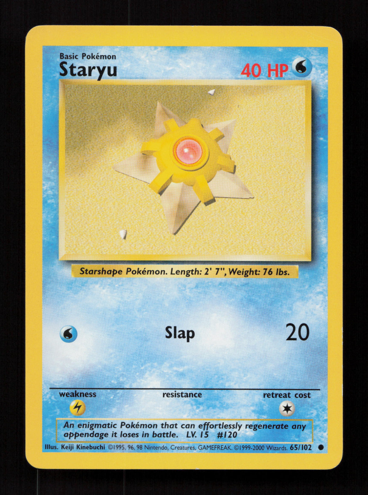 Staryu 065/102 - Common - Base Set