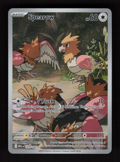 Spearow 151/132 - Illustration Rare - ME01: Mega Evolution 