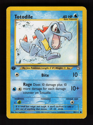 Totodile (80) 080/111 - Common - Neo Genesis