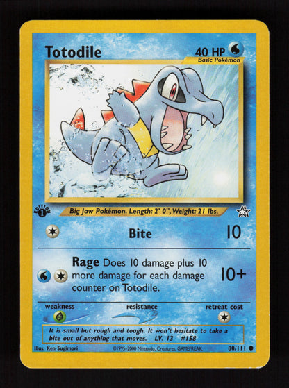 Totodile (80) 080/111 - Common - Neo Genesis