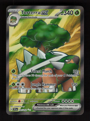 Torterra ex 185/162 - Ultra Rare - Temporal Forces 