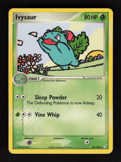Ivysaur 34/100 - Uncommon - Crystal Guardians