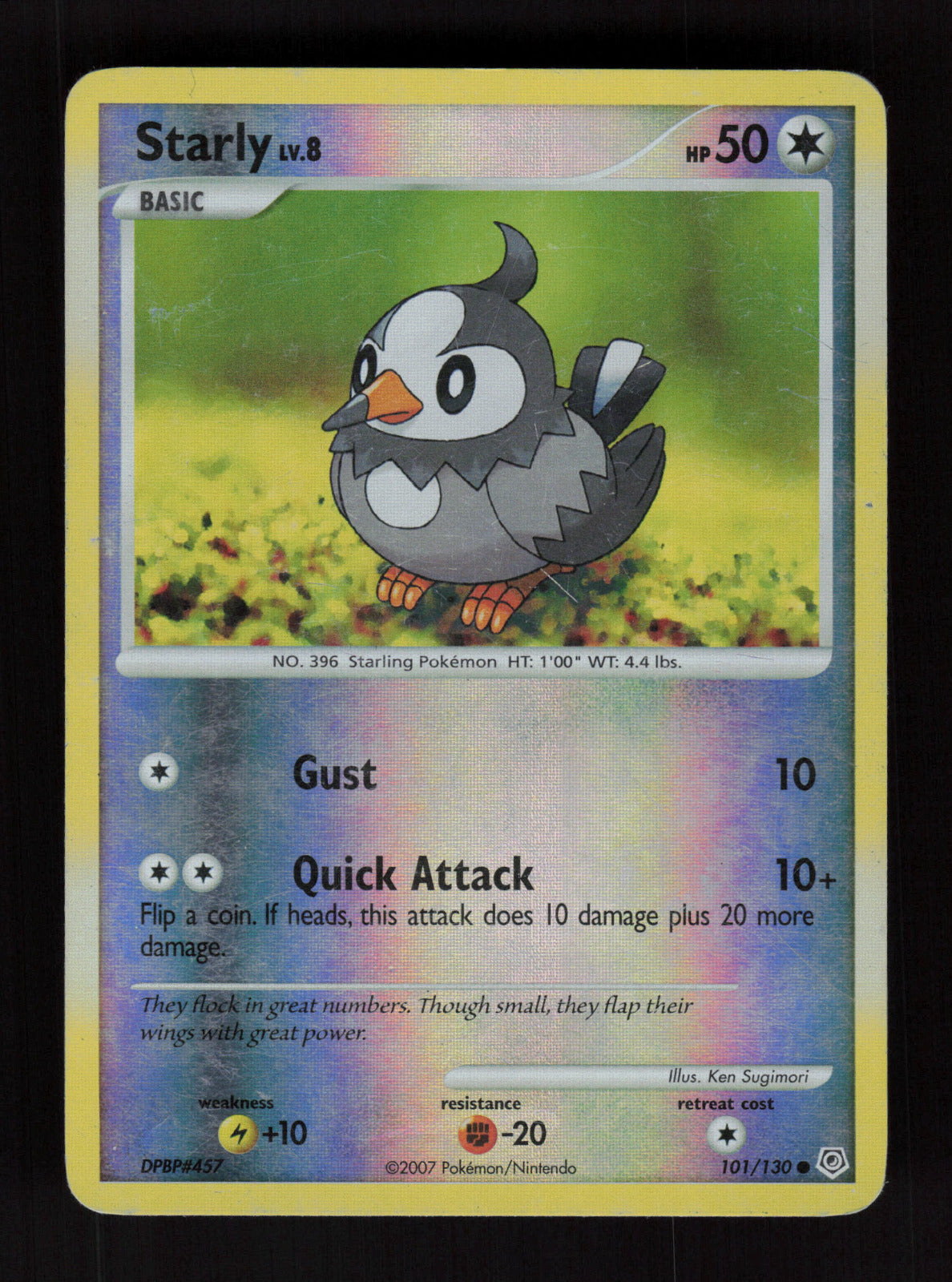 Starly 101/130 - Common - Diamond and Pearl