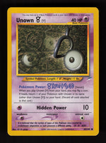 Unown [V] 089/105 - Common - Neo Destiny