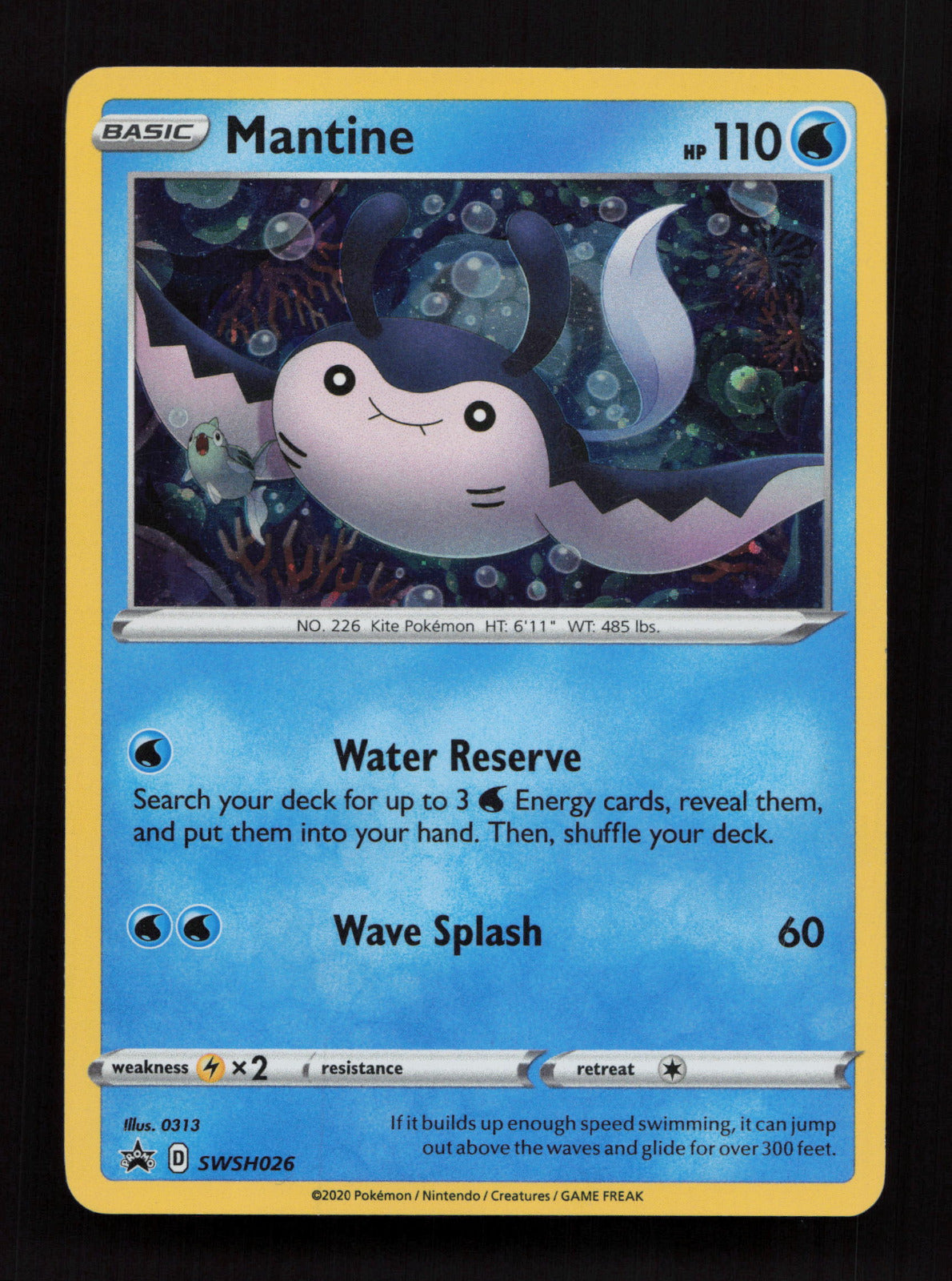 Mantine - SWSH026 - Promo - SWSH: Sword & Shield Promo Cards