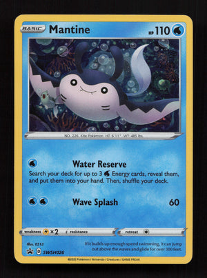 Mantine - SWSH026 - Promo - SWSH: Sword & Shield Promo Cards