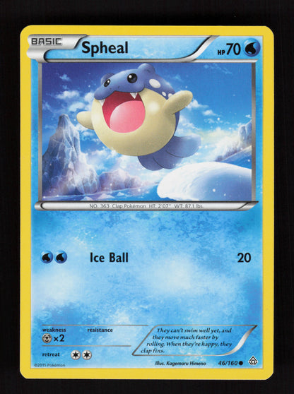 Spheal 46/160 - Common - XY - Primal Clash